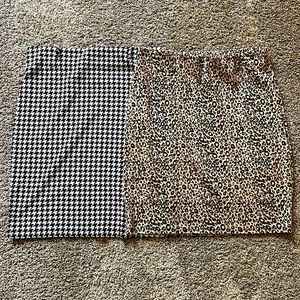 Printed skirts Size Large